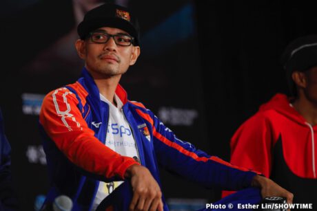 Brandun Lee, Cody Crowley, Juan Heraldez, Nonito Donaire, Reymart Gaballo - Press Room