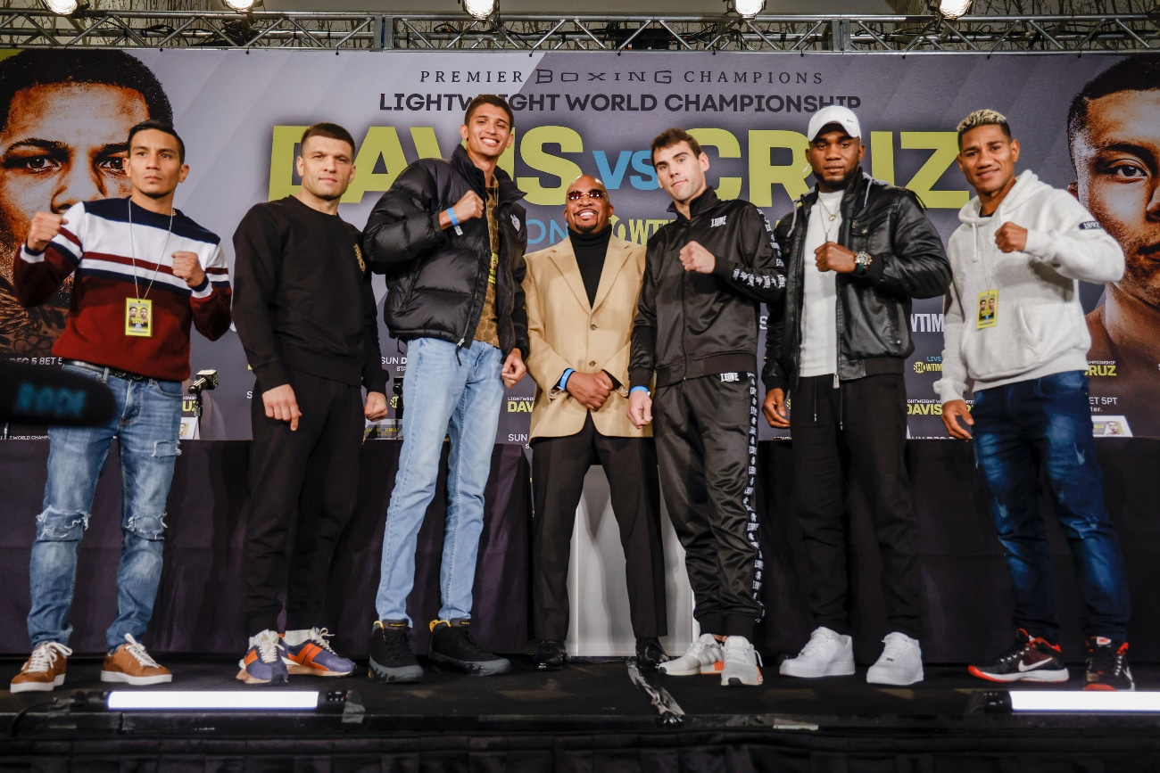 Carlos Adames, Eduardo Ramirez, Miguel Marriaga, Sebastian Fundora, Sergio Garcia, Sergiy Derevyanchenko boxing image / photo