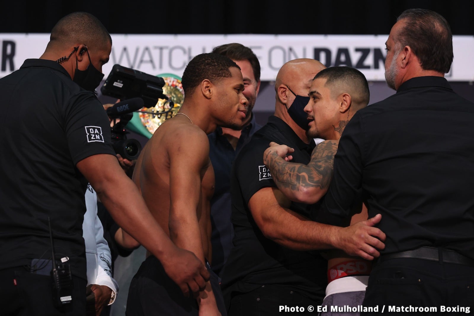 Haney comparing himself to Mayweather, says he had more wins at 23