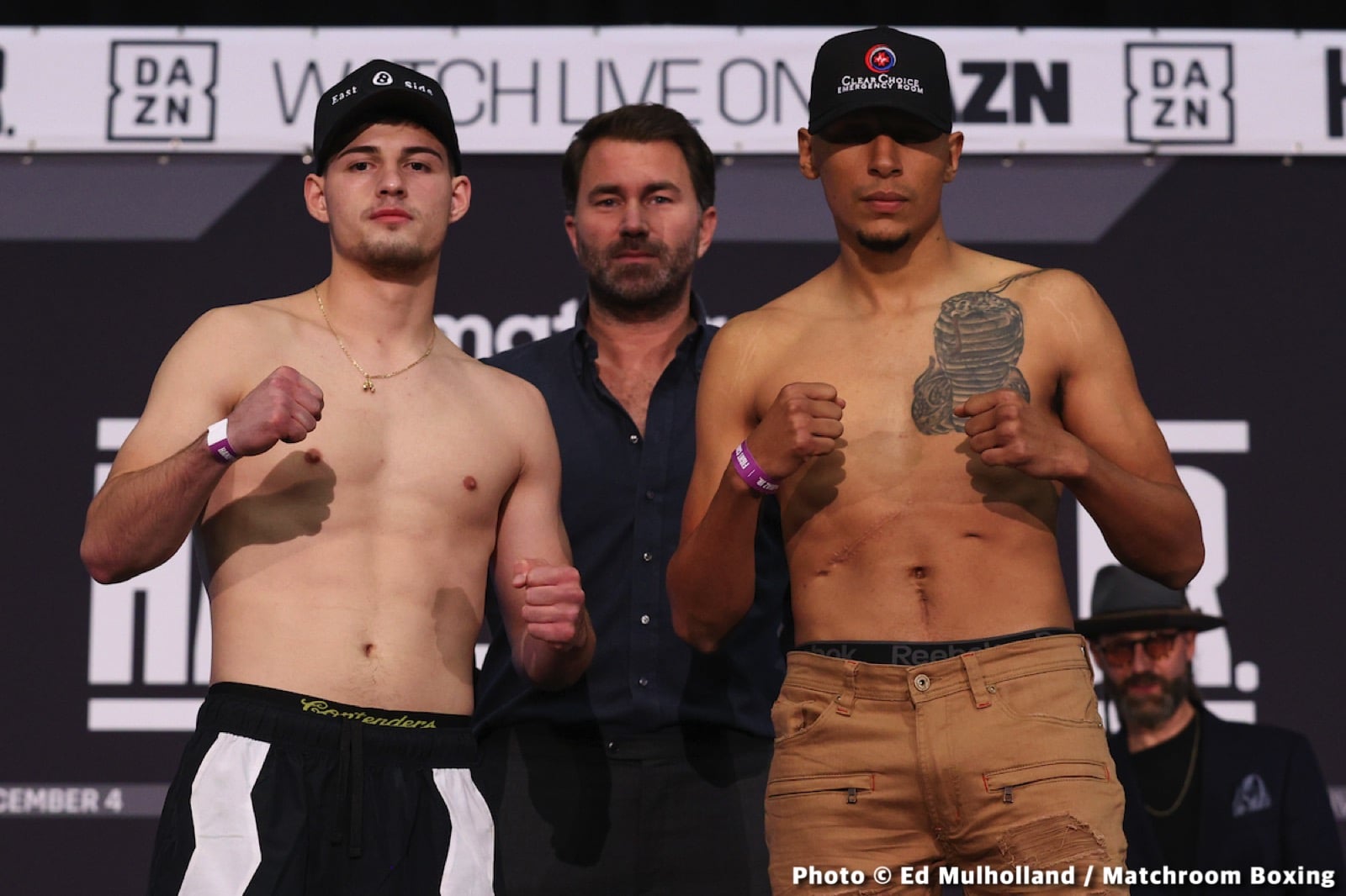 Devin Haney 135 vs. Joseph Diaz 134.4 - DAZN Weigh-in results