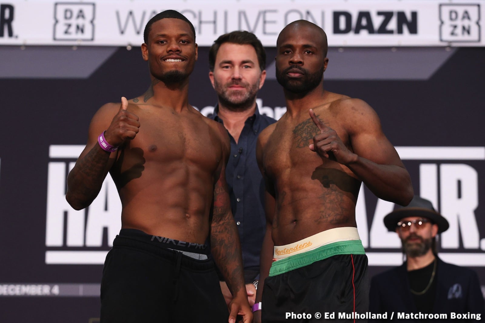 Devin Haney 135 vs. Joseph Diaz 134.4 - DAZN Weigh-in results