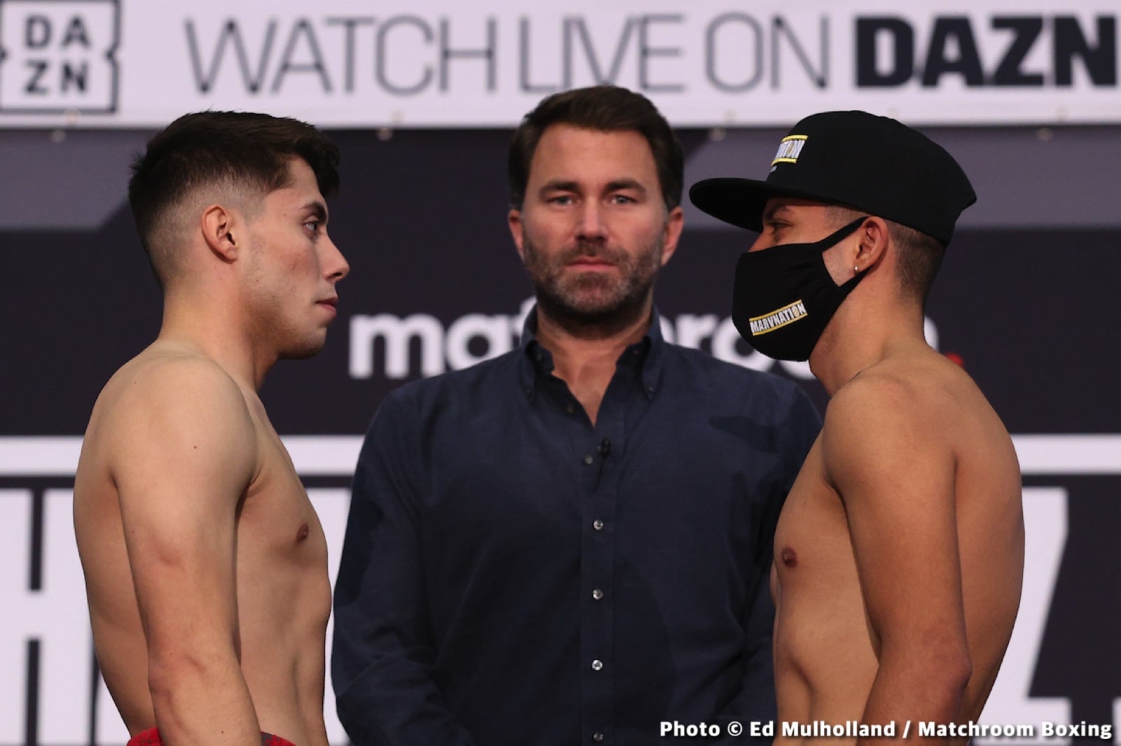 Devin Haney 135 vs. Joseph Diaz 134.4 - DAZN Weigh-in results