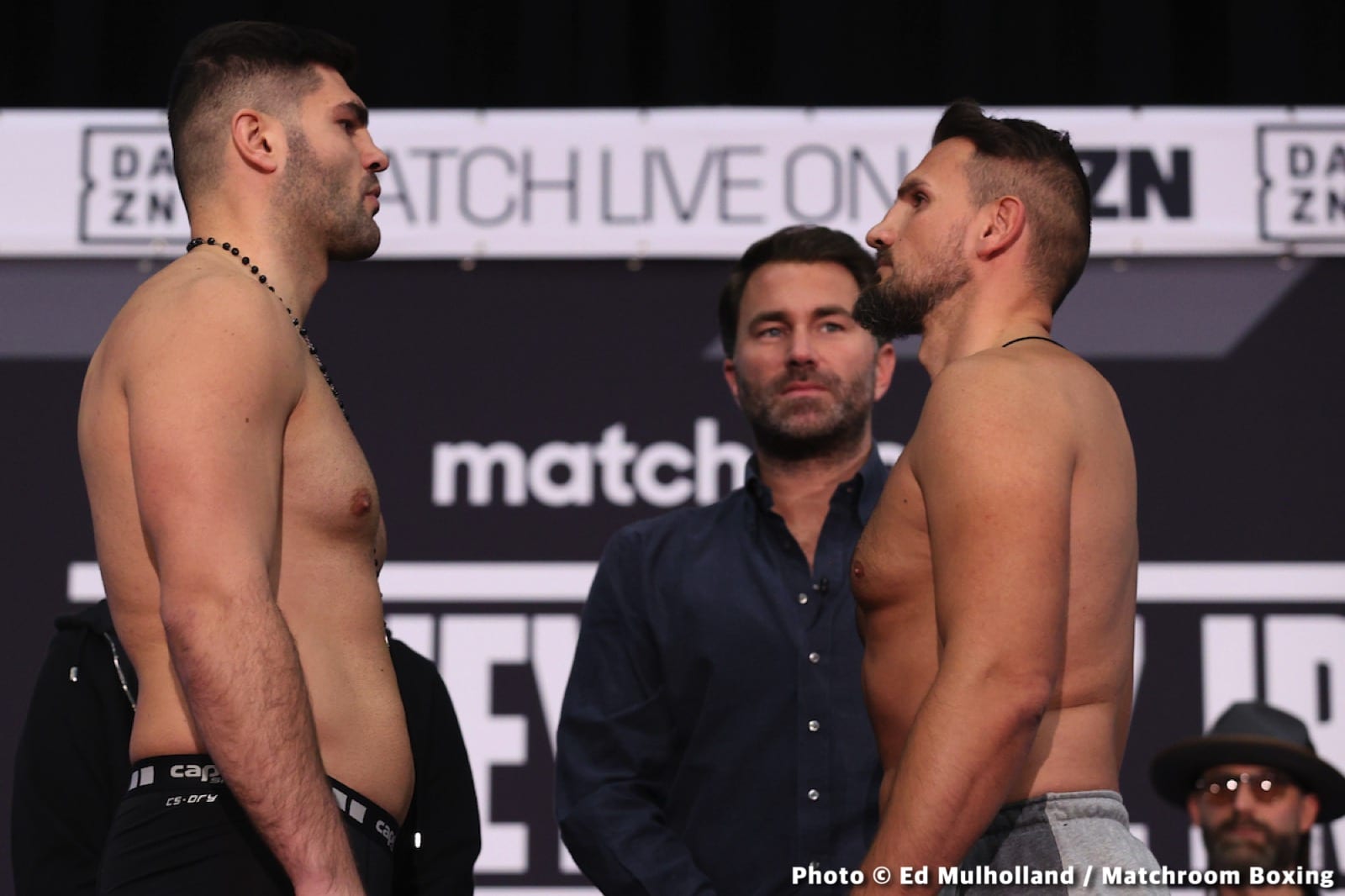 Devin Haney 135 vs. Joseph Diaz 134.4 - DAZN Weigh-in results