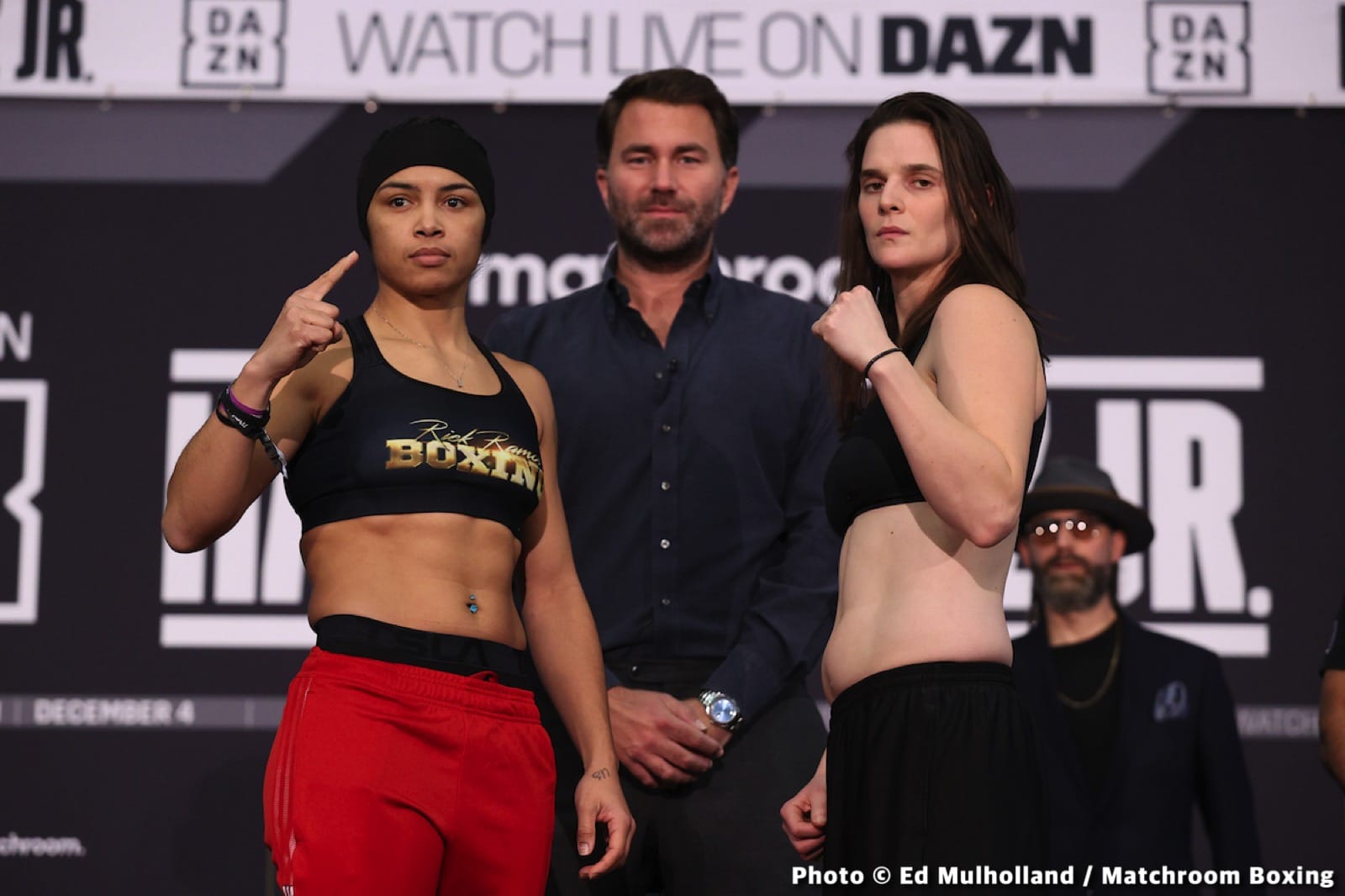 Devin Haney 135 vs. Joseph Diaz 134.4 - DAZN Weigh-in results