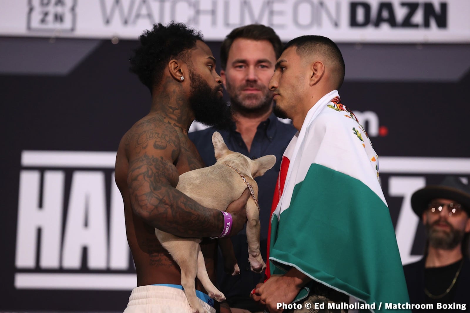 Devin Haney 135 vs. Joseph Diaz 134.4 - DAZN Weigh-in results