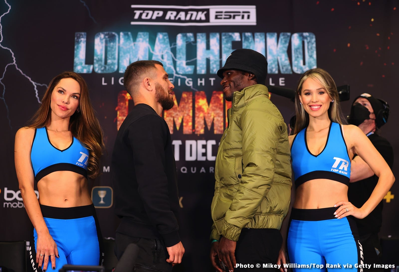 Lomachenko - Commey Official ESPN Weigh In Results