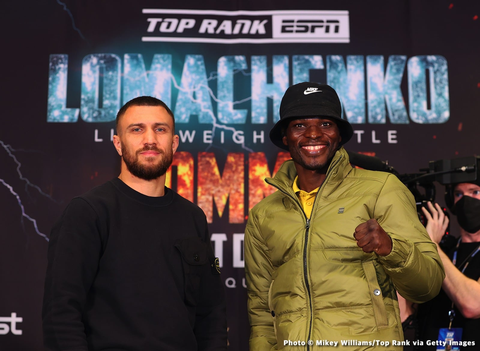 Lomachenko - Commey Official ESPN Weigh In Results