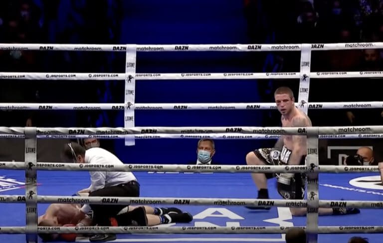 Kerman Lejarraga Scores Brutal One-Punch KO Over Jack Flatley - Boxing Results
