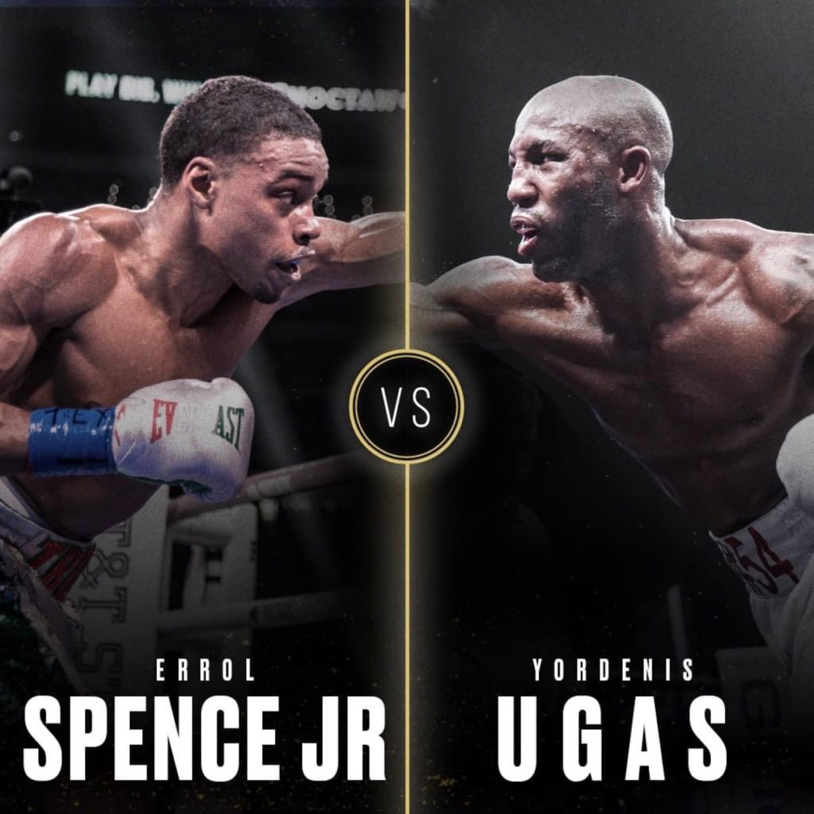 Errol Spence Jr., Yordenis Ugas boxing image / photo