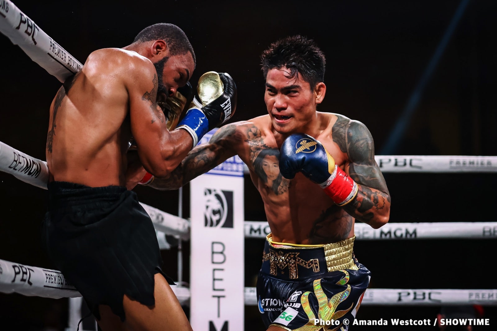 Magsayo Defeats Russell Jr