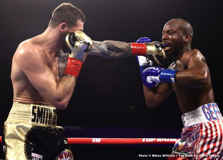 Joe Smith Jr. vs. Steve Geffrard - LIVE action results from Verona, New York