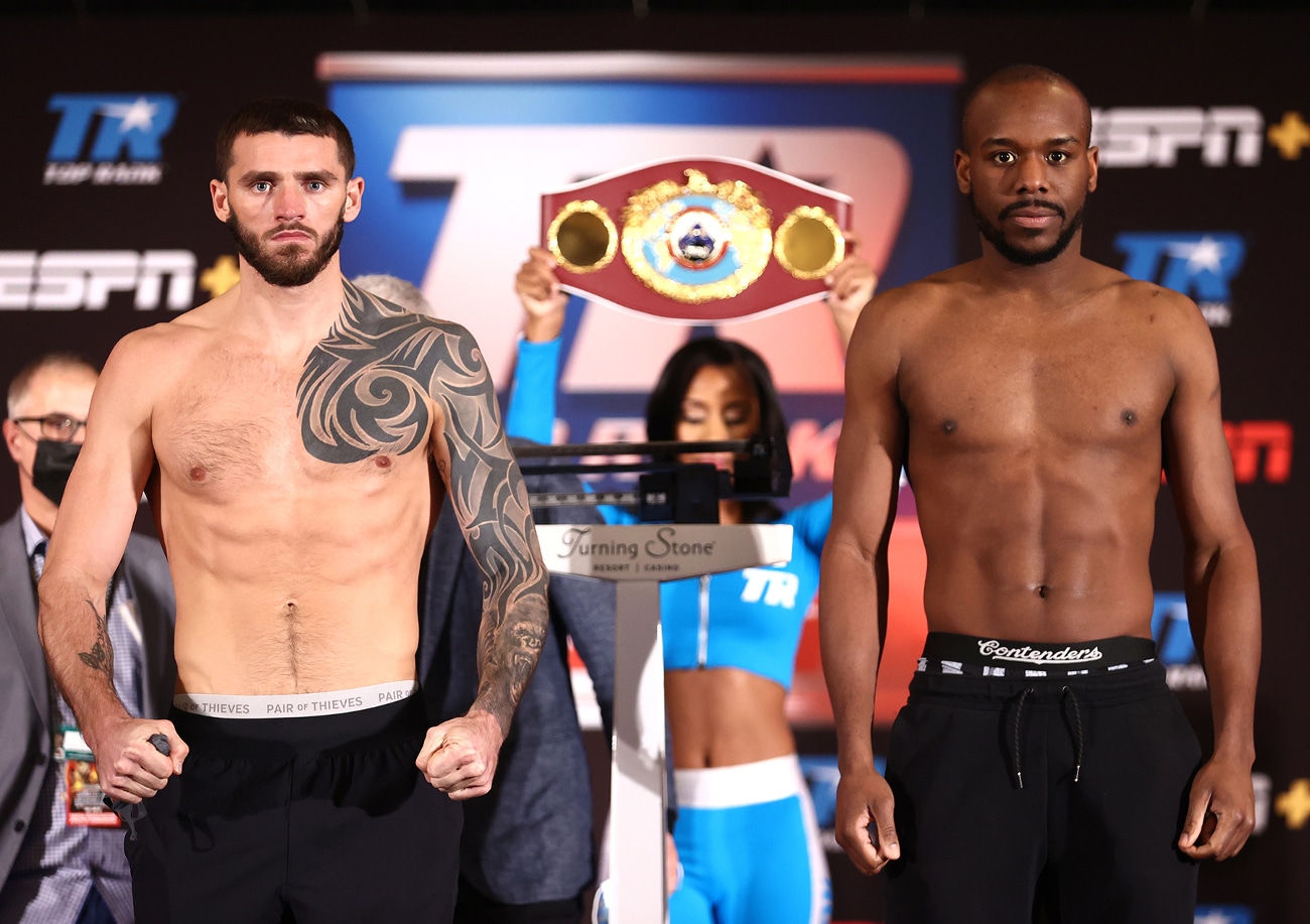 Joe Smith Jr. vs. Steve Geffrard - weights