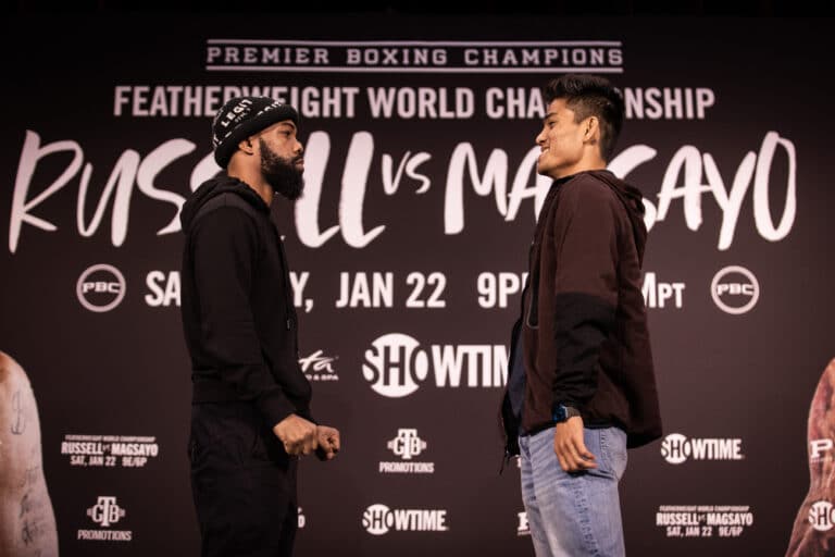 An Intriguing Matchup between Gary Russell Jr and Mark Magsayo