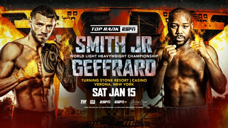 WATCH LIVE: Joe Smith Jr - Steve Geffrardon ESPN & FITE TV Live Stream