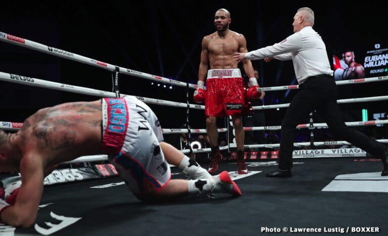 Chris Eubank Jr. scores four knockdowns en route to unanimous decision over  Liam Williams - The Ring