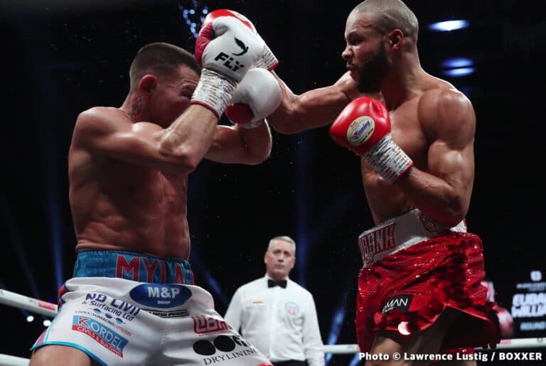 Chris Eubank Jr. silences hostile crowd to register impressive unanimous decision victory over Liam Williams in Cardiff