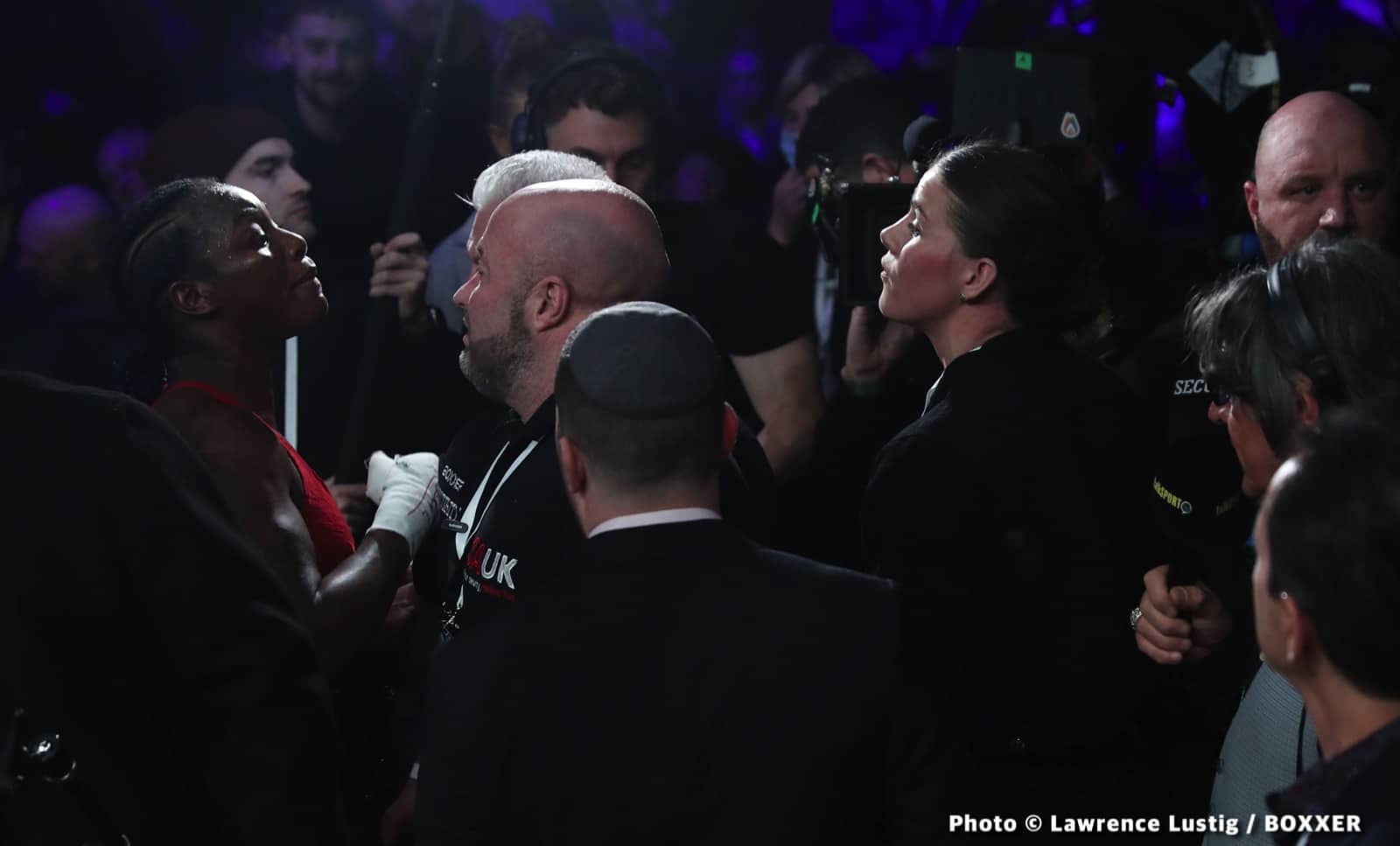 Photos: Eubank Jr. easily beats Williams, Claressa Shields outpoints Kozin