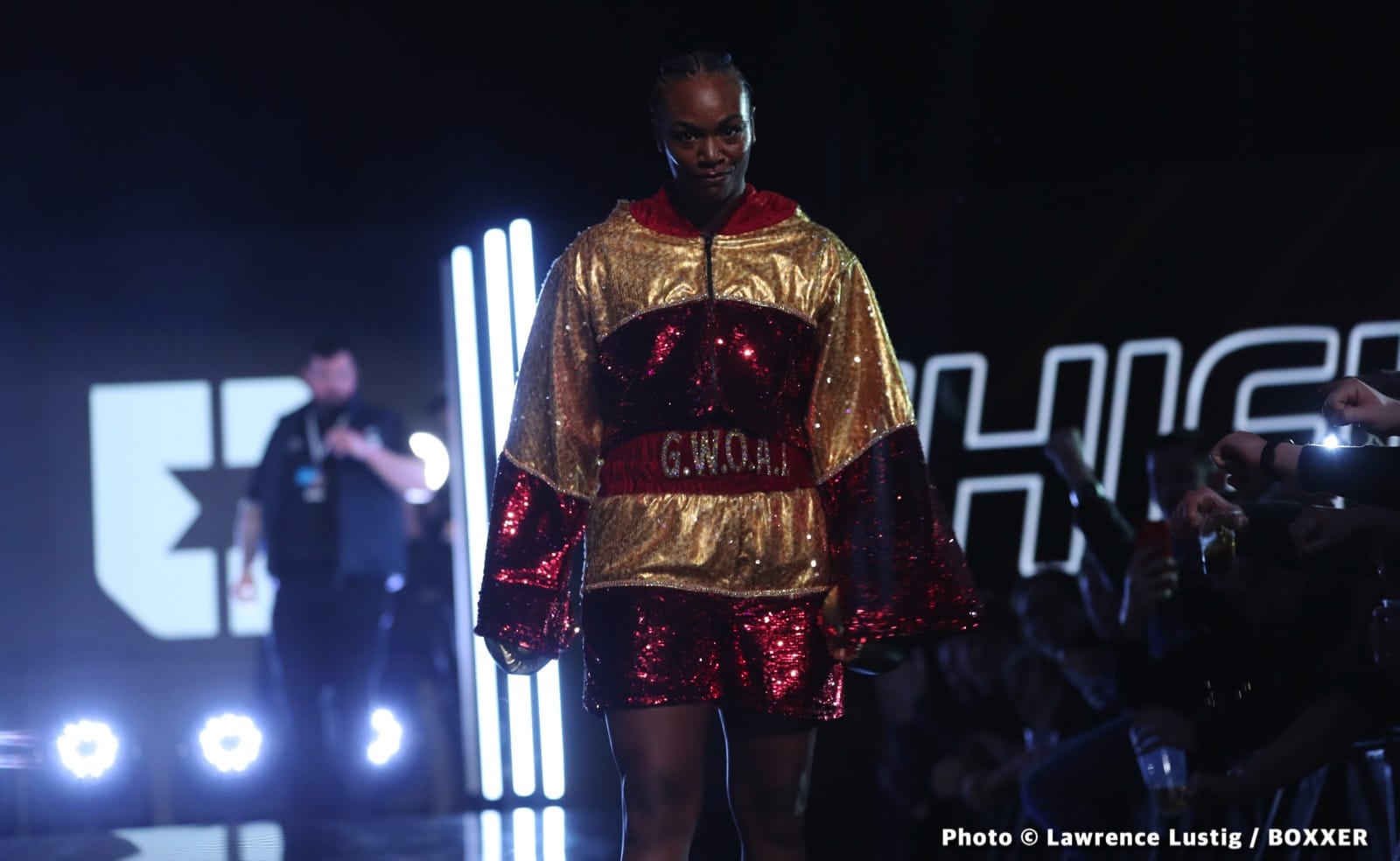 Photos: Eubank Jr. easily beats Williams, Claressa Shields outpoints Kozin