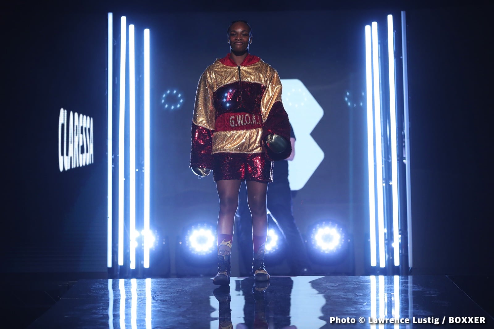Photos: Eubank Jr. easily beats Williams, Claressa Shields outpoints Kozin