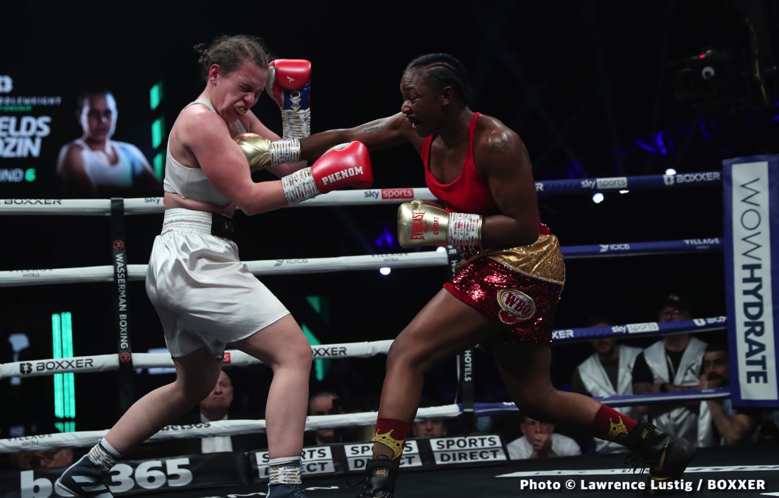 Photos: Eubank Jr. easily beats Williams, Claressa Shields outpoints Kozin