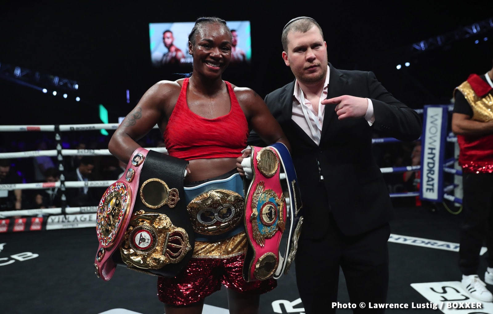 Photos: Eubank Jr. easily beats Williams, Claressa Shields outpoints Kozin