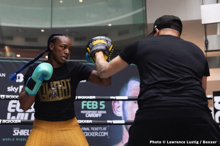 Claressa Shields Shares Details From Training With Floyd Mayweather