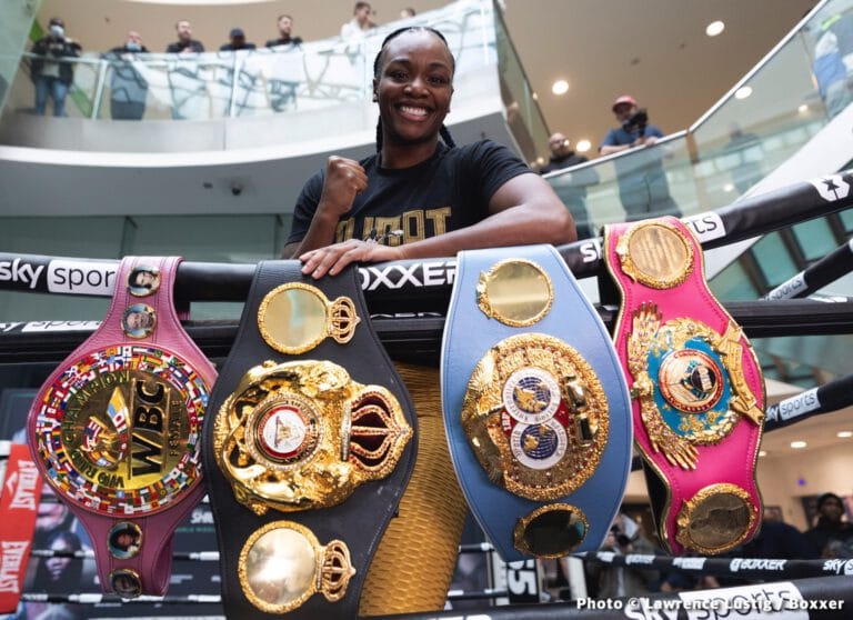 Claressa Shields Says “You Can Put Me On The Men's Pound-for-Pound List”
