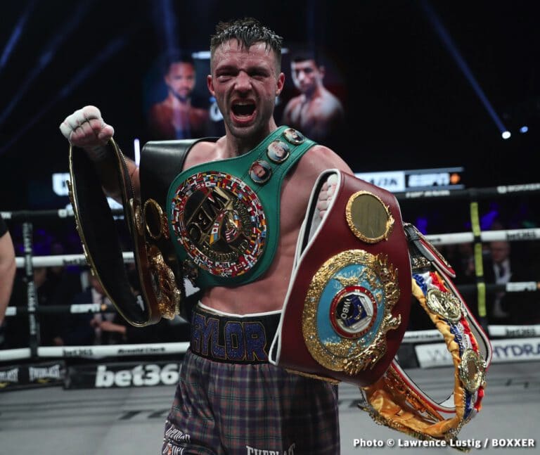 Josh Taylor Vacates WBC 140 Pound Title; Zepeda And Ramirez To Fight For It