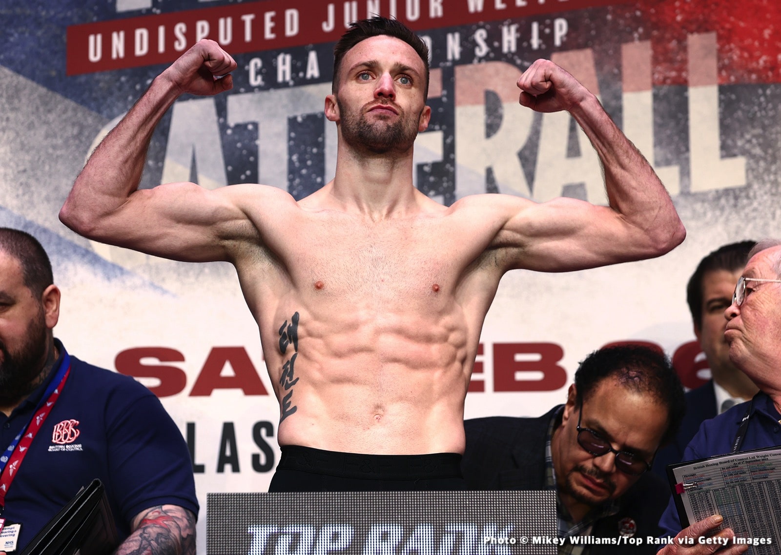 Josh Taylor, Jack Catterall Make Weight At Weigh-In – And Then Get Nasty