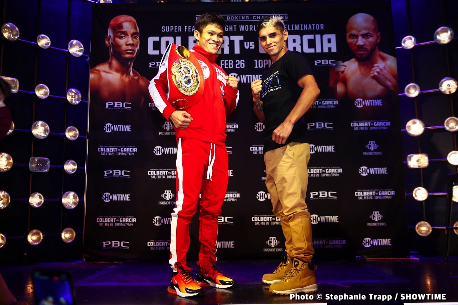 Chris Colbert - Hector Luis Garcia Official Showtime Weigh In Results