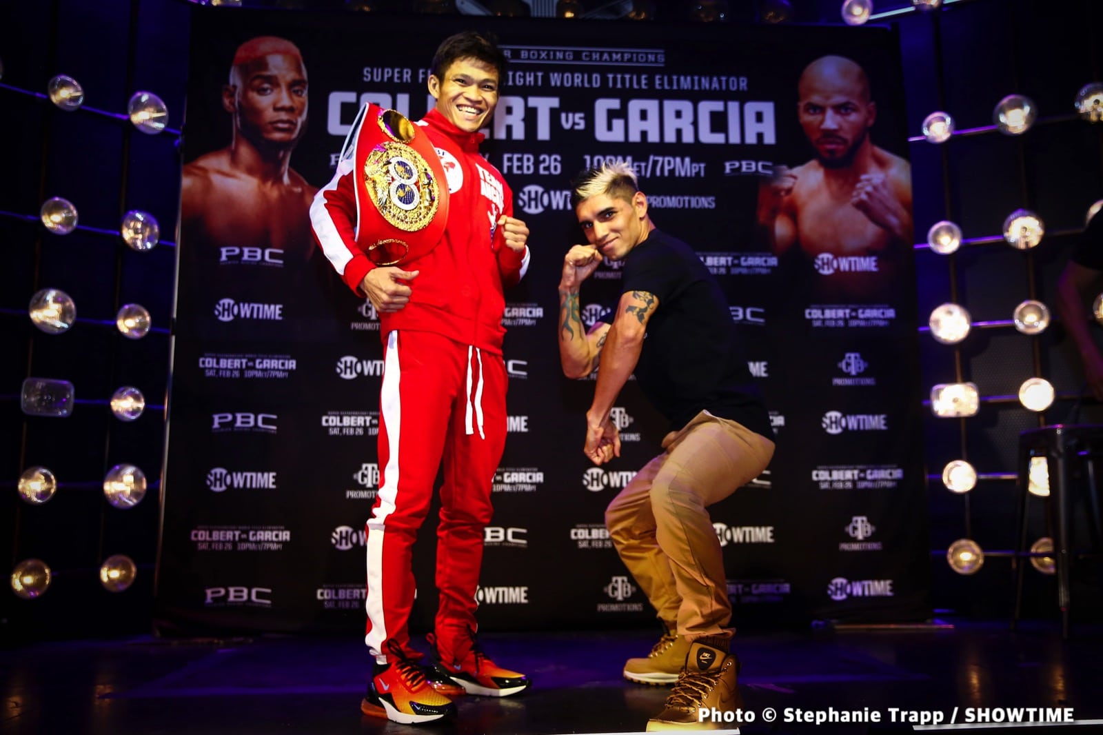 Chris Colbert - Hector Luis Garcia Official Showtime Weigh In Results
