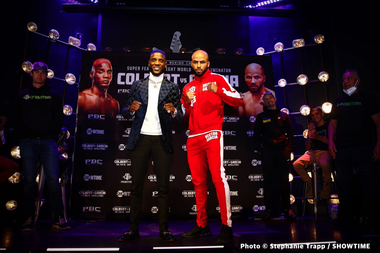 Chris Colbert - Hector Luis Garcia Official Showtime Weigh In Results