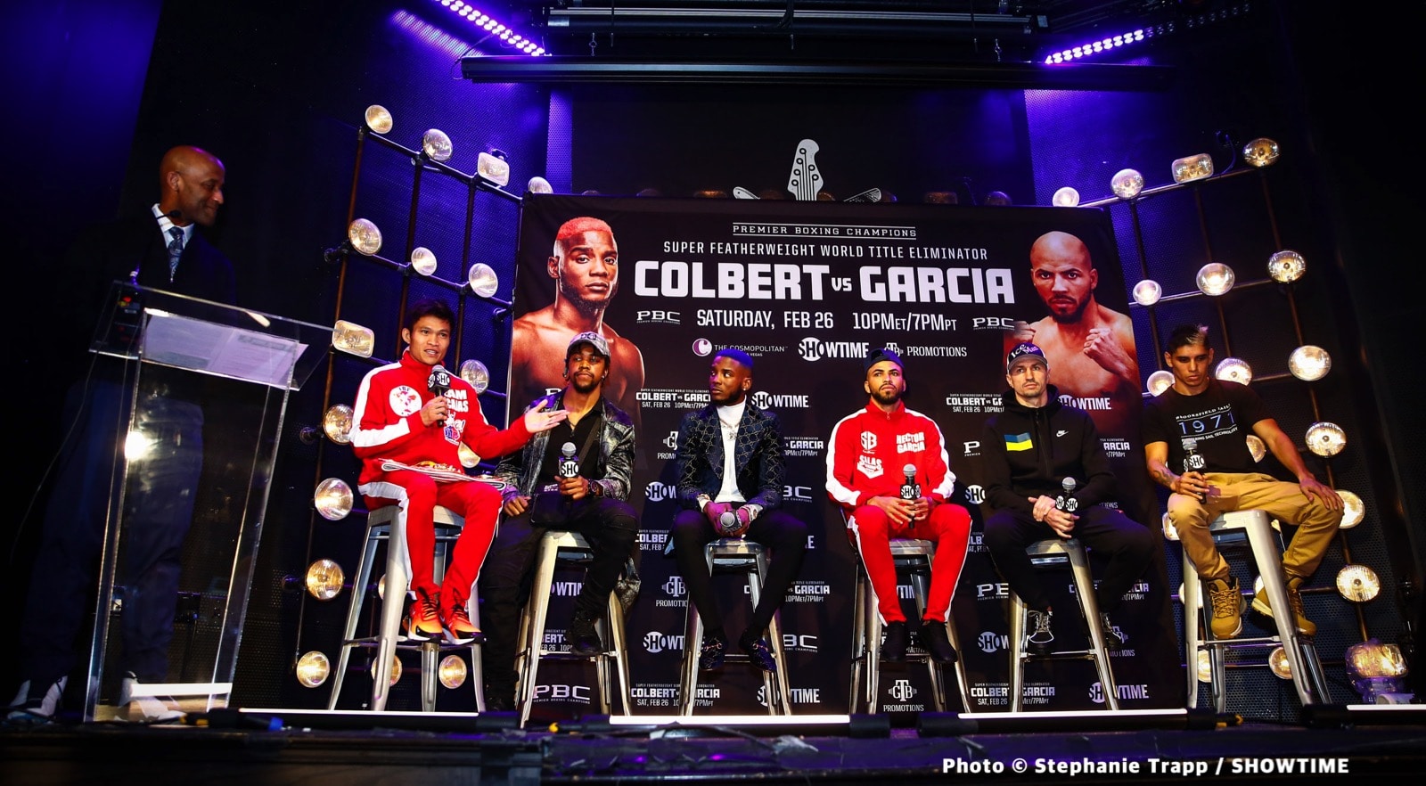 Chris Colbert - Hector Luis Garcia Official Showtime Weigh In Results