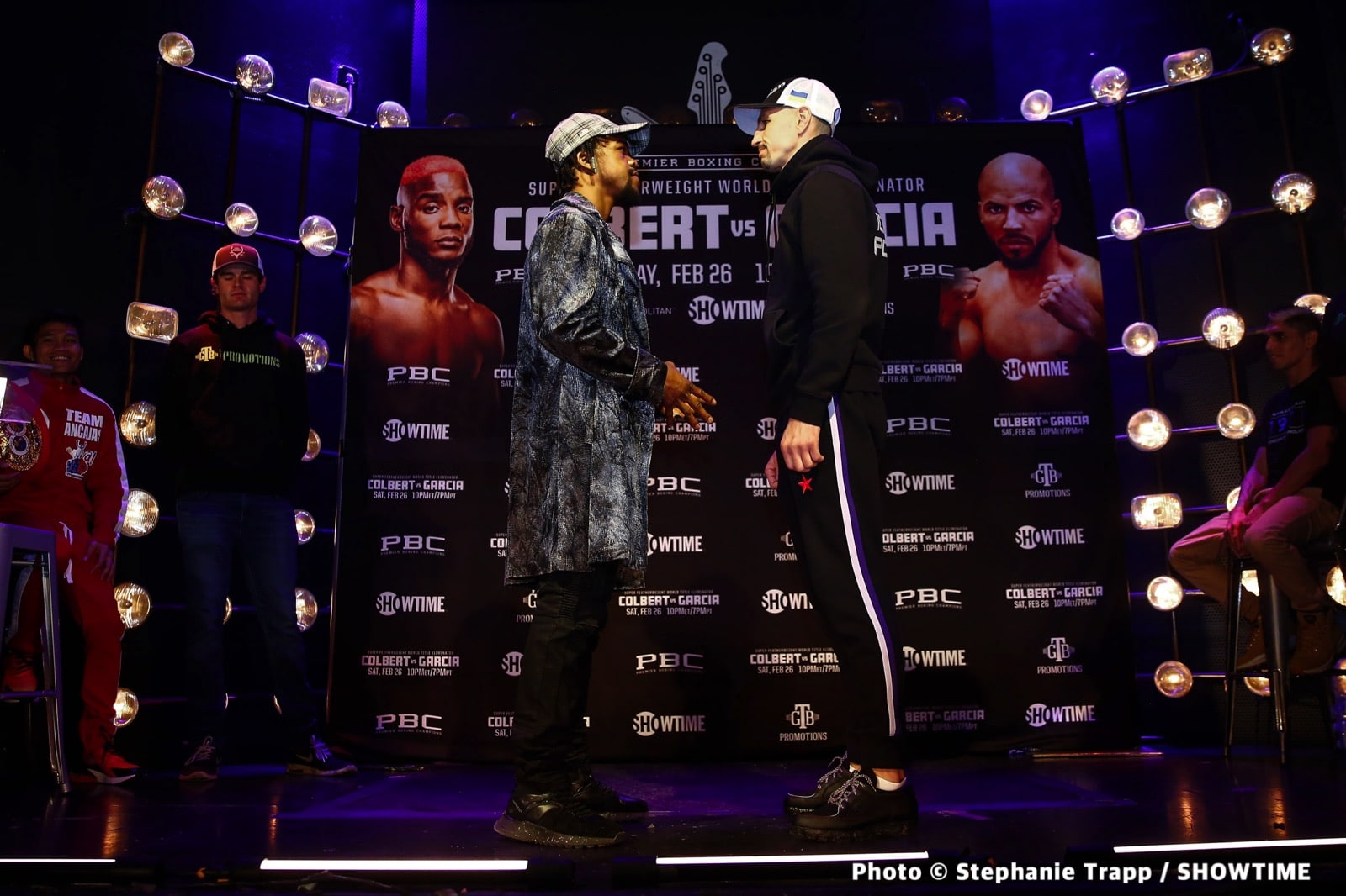 Chris Colbert - Hector Luis Garcia Official Showtime Weigh In Results