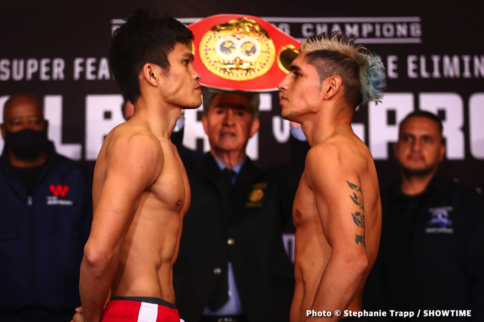 Chris Colbert - Hector Luis Garcia Official Showtime Weigh In Results
