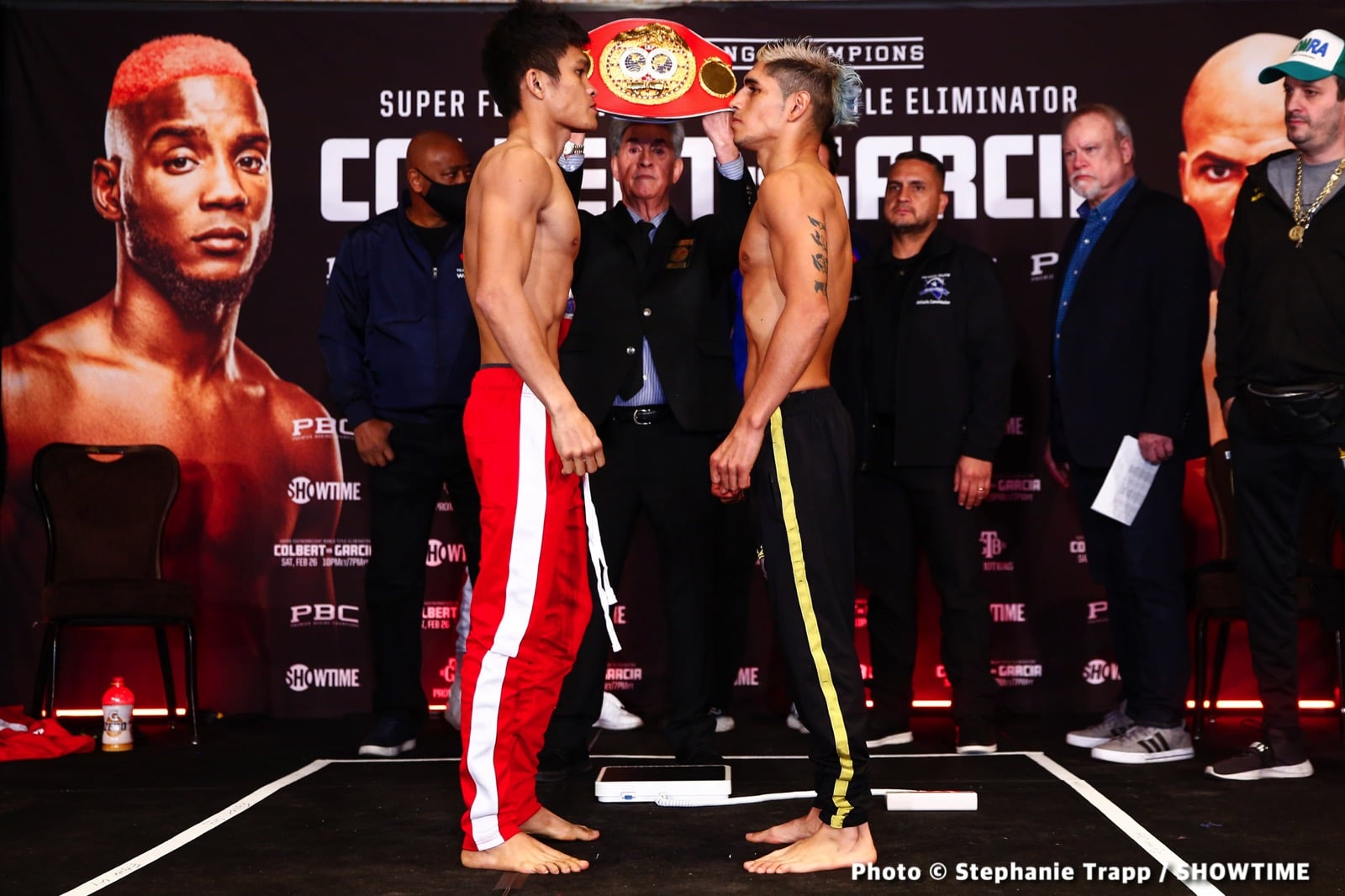 Chris Colbert - Hector Luis Garcia Official Showtime Weigh In Results