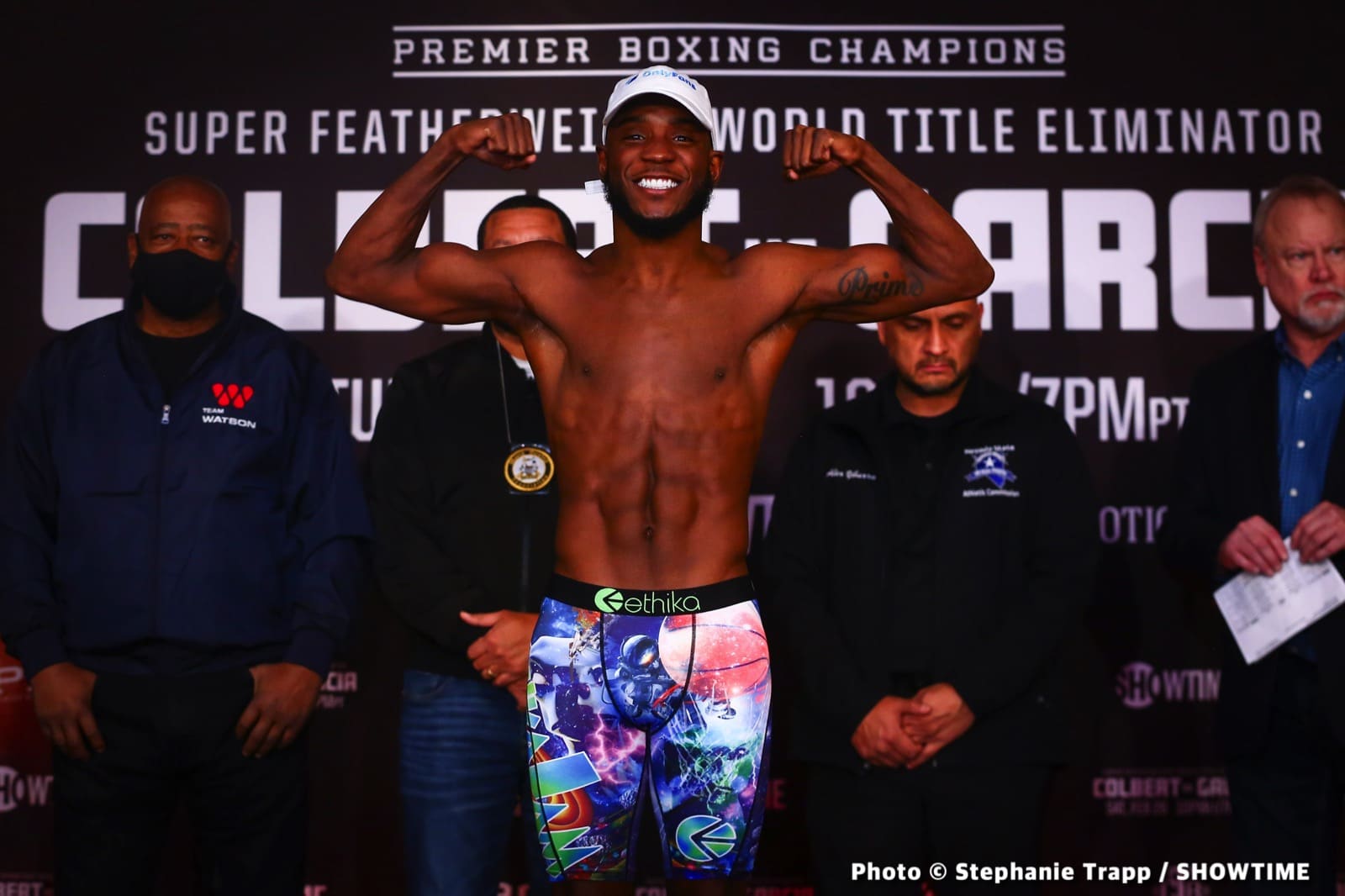 Chris Colbert - Hector Luis Garcia Official Showtime Weigh In Results