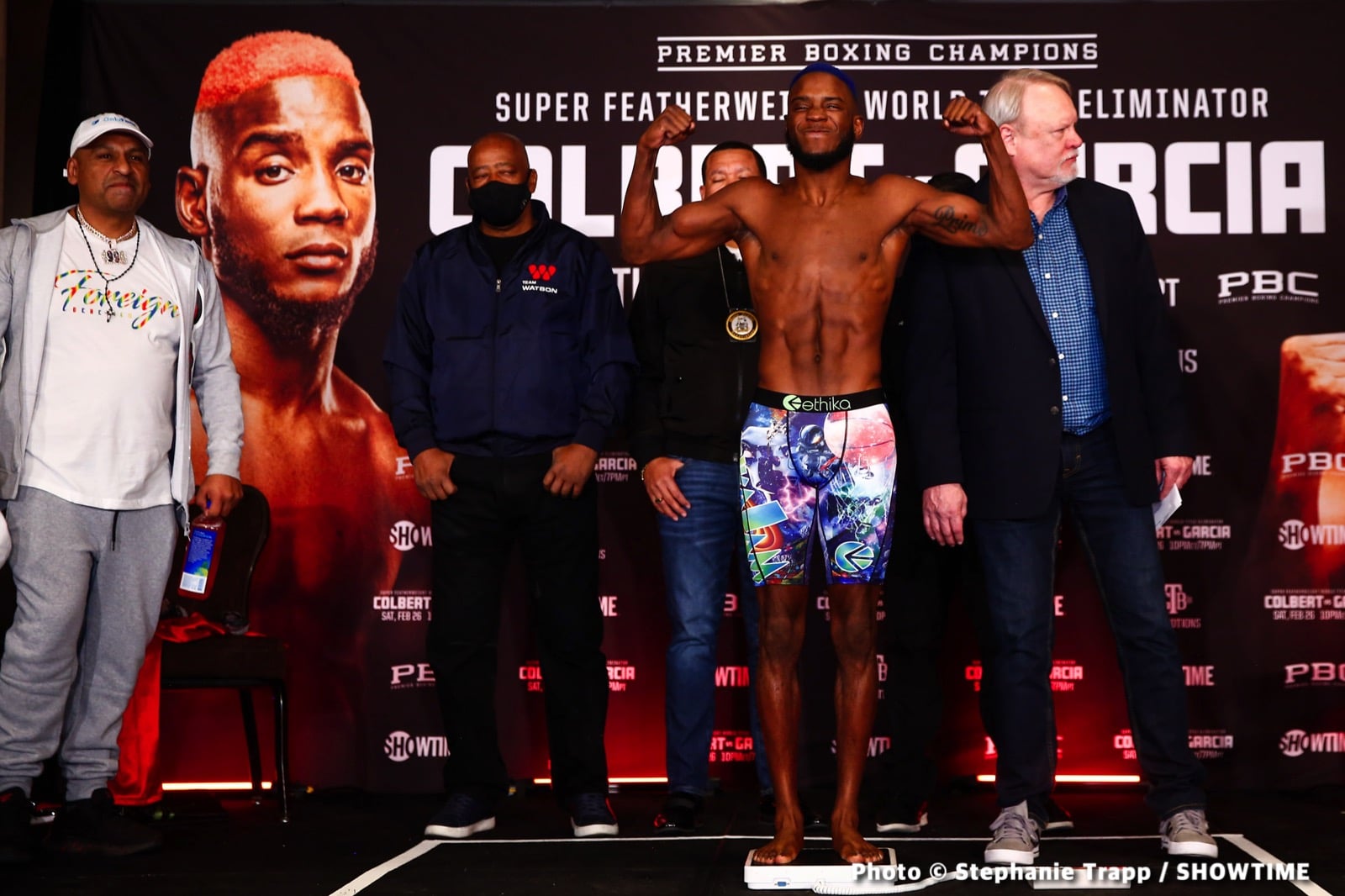 Chris Colbert - Hector Luis Garcia Official Showtime Weigh In Results
