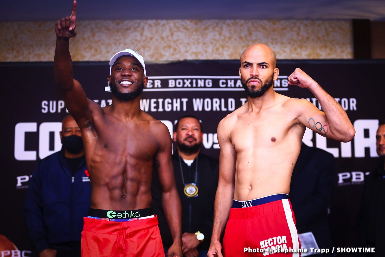 Chris Colbert - Hector Luis Garcia Official Showtime Weigh In Results