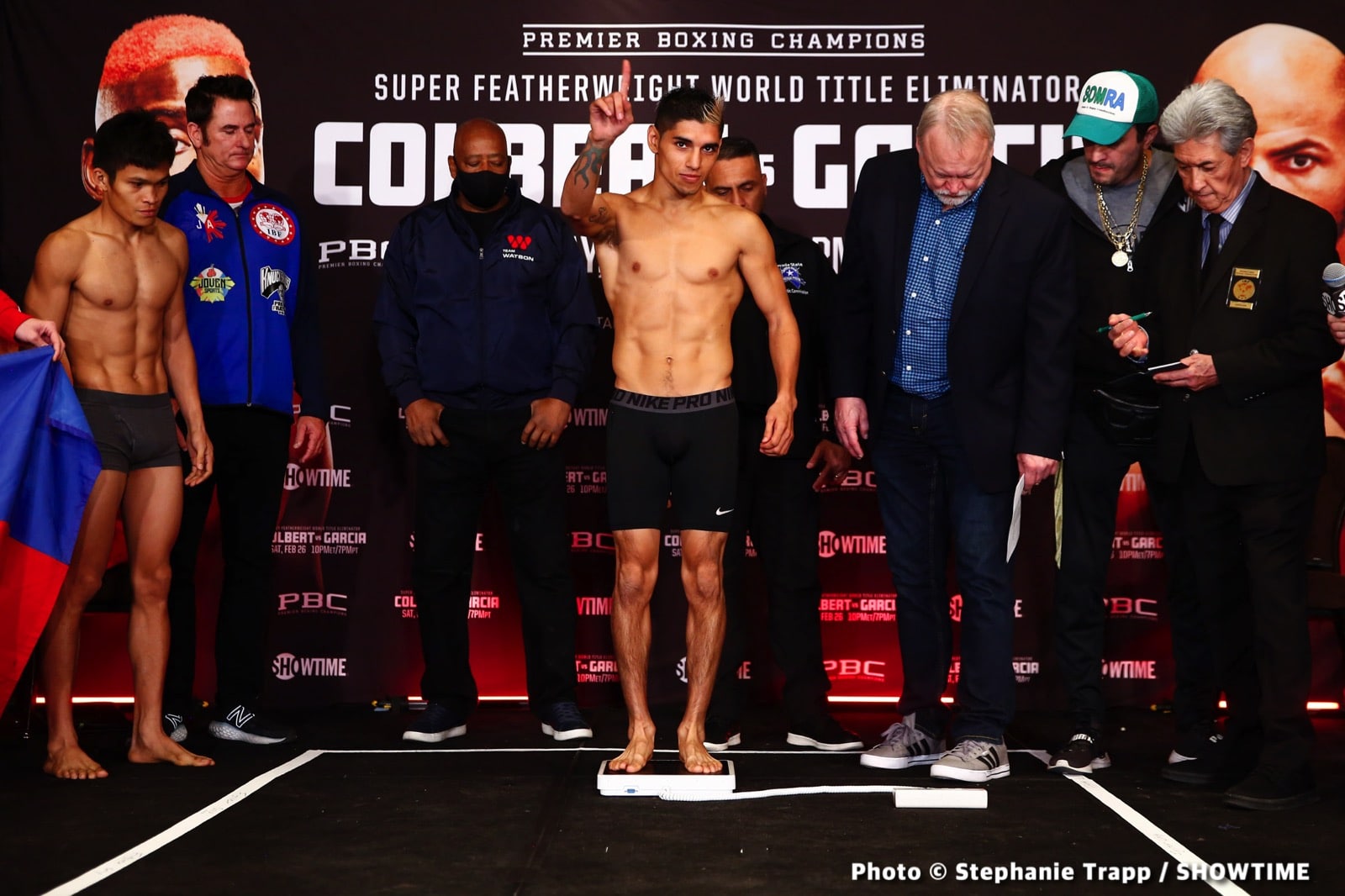 Chris Colbert - Hector Luis Garcia Official Showtime Weigh In Results