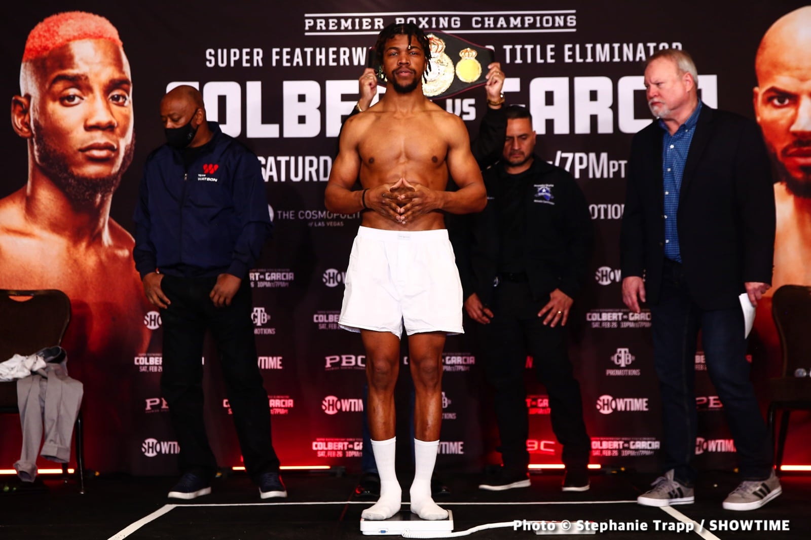 Chris Colbert - Hector Luis Garcia Official Showtime Weigh In Results