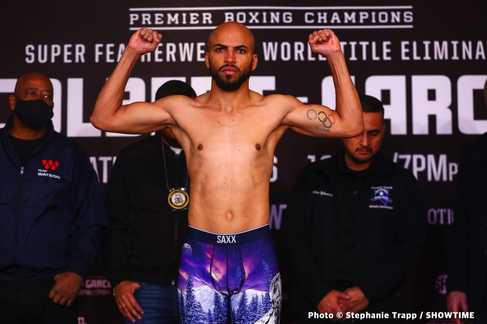 Chris Colbert - Hector Luis Garcia Official Showtime Weigh In Results