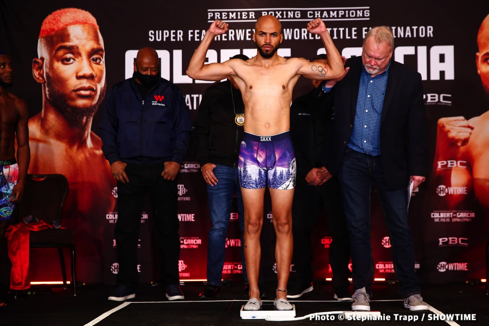 Chris Colbert - Hector Luis Garcia Official Showtime Weigh In Results