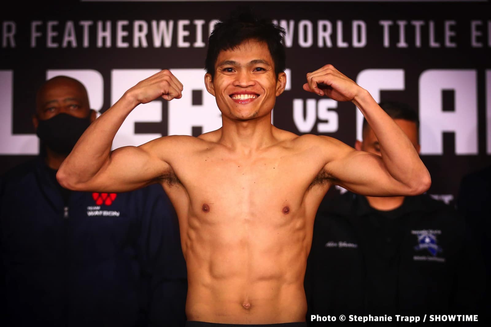Chris Colbert - Hector Luis Garcia Official Showtime Weigh In Results