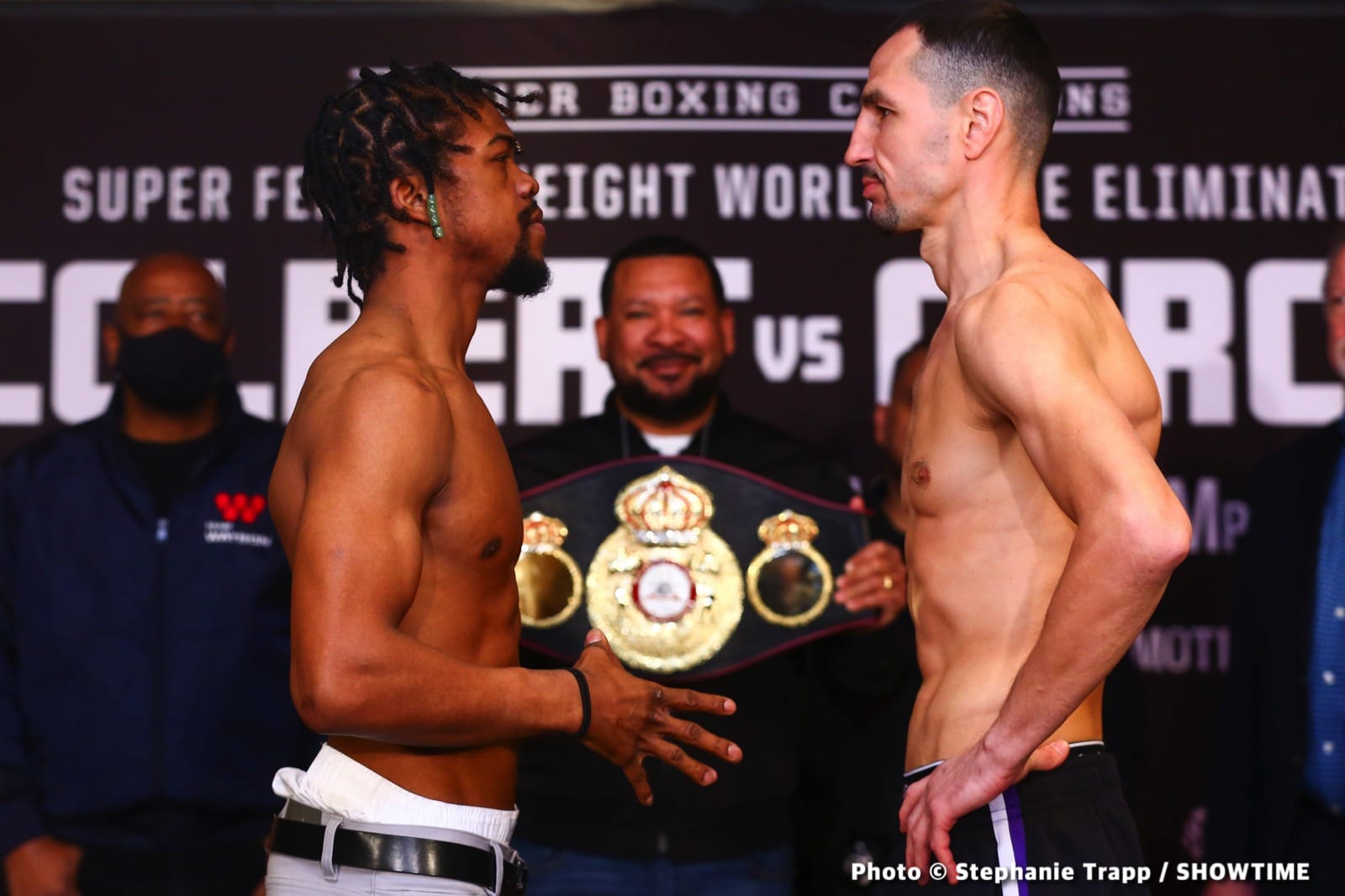 Chris Colbert - Hector Luis Garcia Official Showtime Weigh In Results