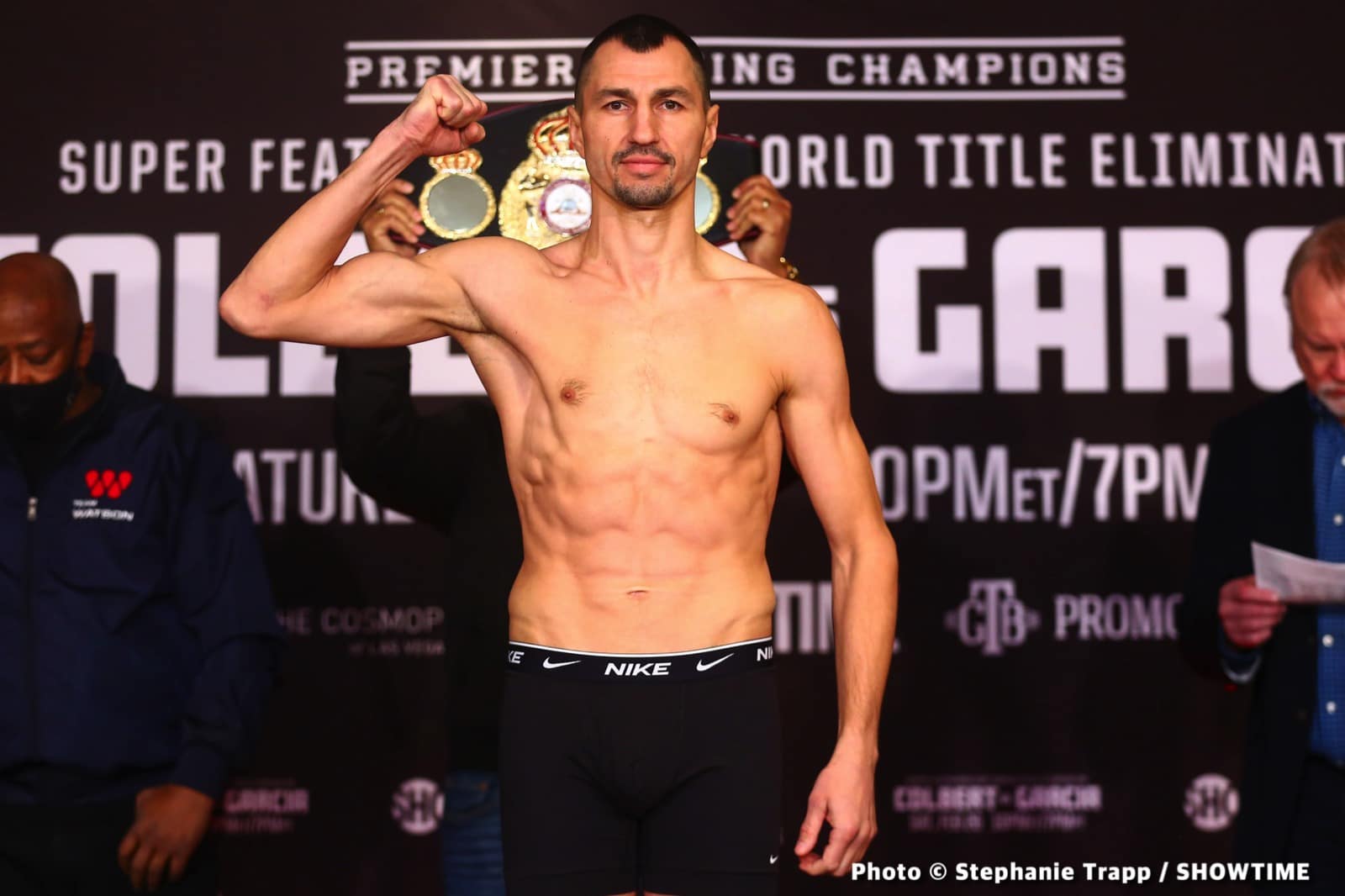 Chris Colbert - Hector Luis Garcia Official Showtime Weigh In Results