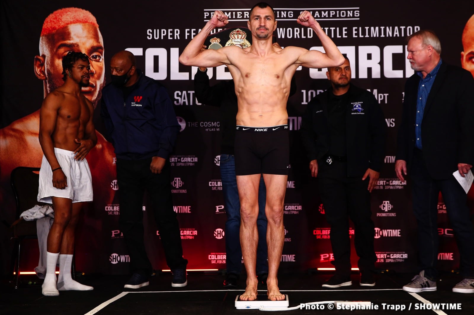 Chris Colbert - Hector Luis Garcia Official Showtime Weigh In Results