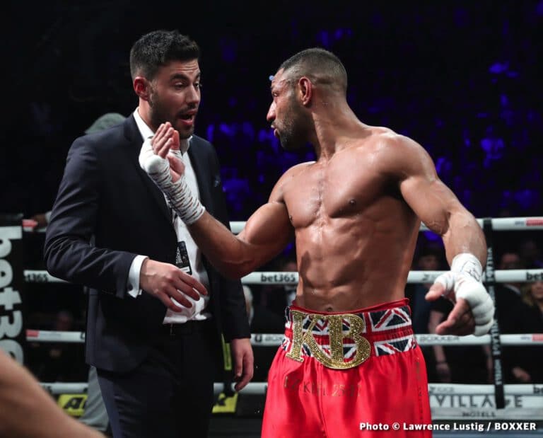 Kell Brook vs. Conor Benn interests Eddie Hearn, calls it "Brilliant fight"