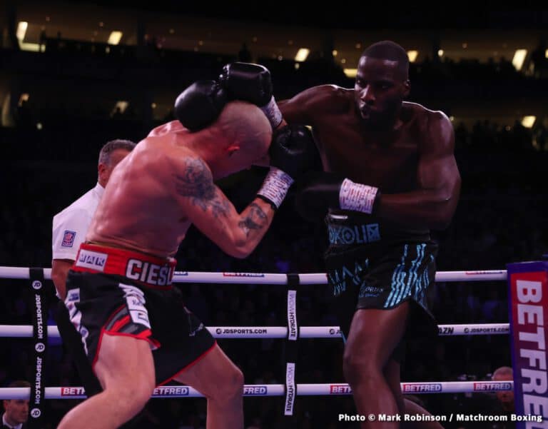 Okolie defeats Cieslak - Boxing Results