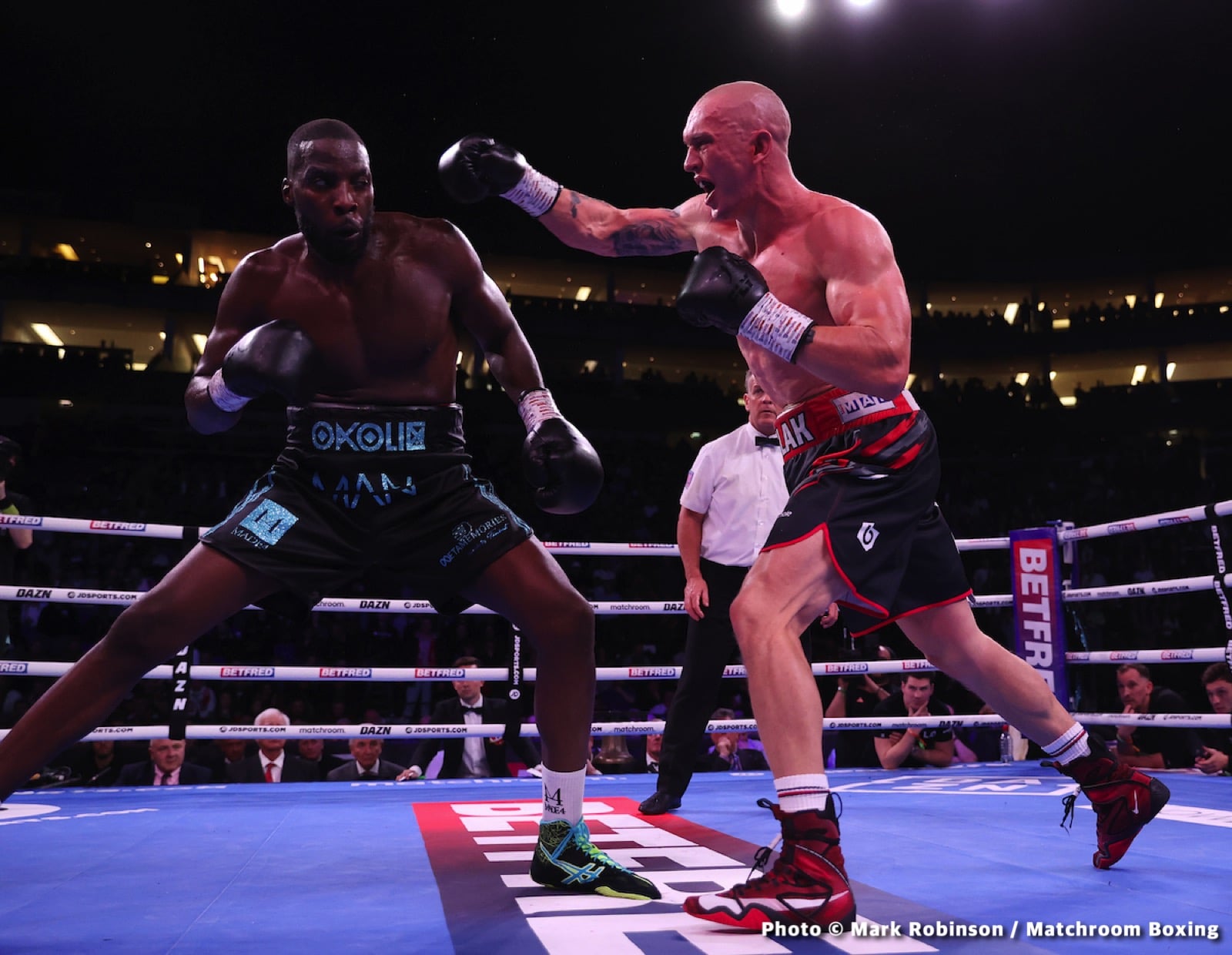 Lawrence Okolie vs. Michal Cieslak - LIVE action results from O2 in London